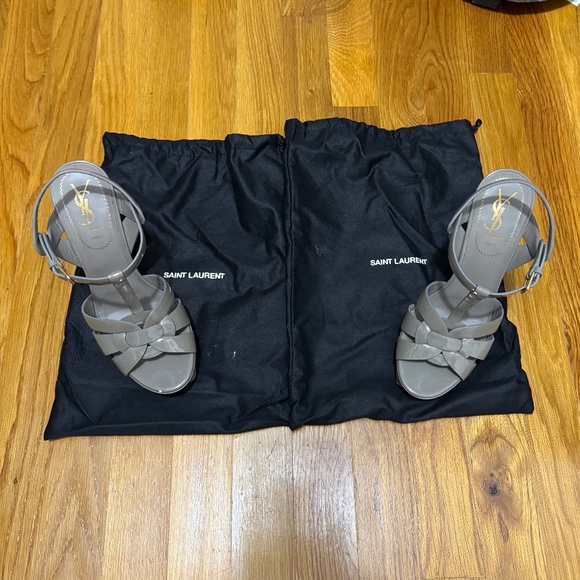 YSL - SAINT LAURENT Women's Tribute Platform Sandals - Picture 2 of 12